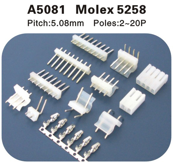Molex 5258連接器 A5081